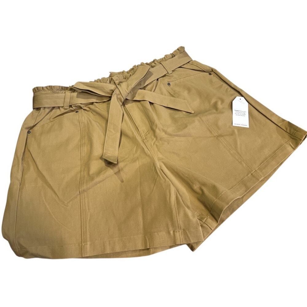 Universal Standard Tan Shorts NWT